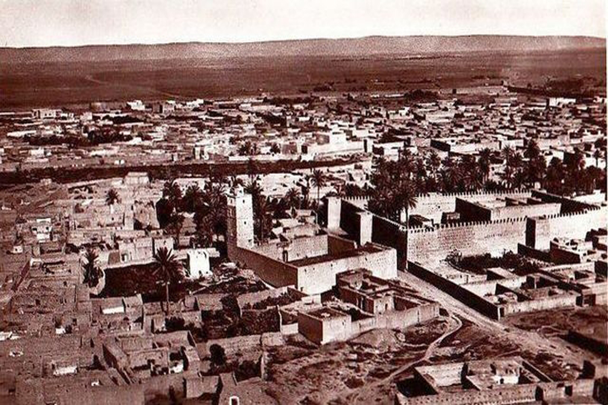 Image de fond représentant la culture marocaine